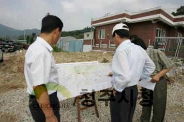 국도대체우회도로(북일-남일)건설공사현장 방문