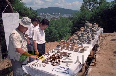 신봉동 백제 고분 발굴