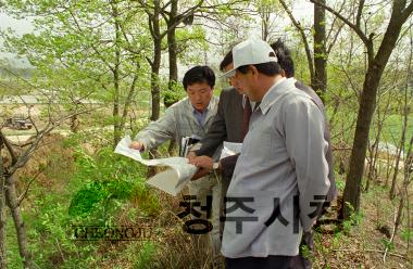 정북동 토성 발굴 조사 현장 방문