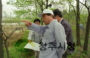 정북동 토성 발굴 조사 현장 방문