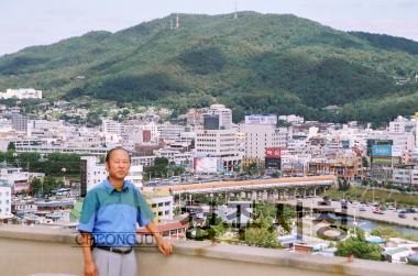 중앙도서관에서 시가지