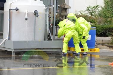 안전한국훈련 유해화학물질 대응훈련