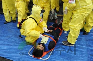 안전한국훈련 유해화학물질 대응훈련