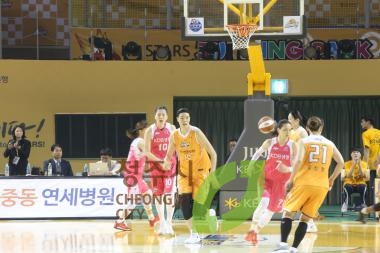 KB스타즈 농구단 청주 홈개막전