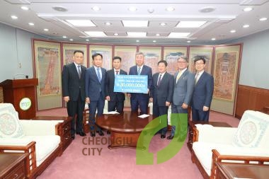 IPC세계 사격 선수권대회 후원 전달-신한은행