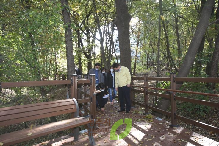 현장방문-무장애 나눔길(개신동)무터골어린이공원(수곡동)