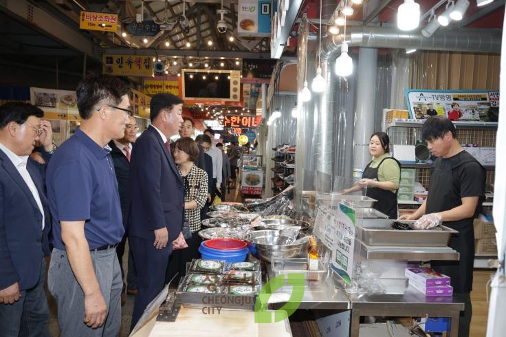 추석명절 전통시장 장보기