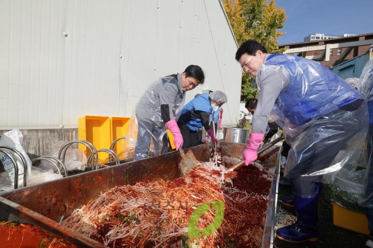 바르게살기운동 다문화가정과함께하는 사랑의김장나누기 행사