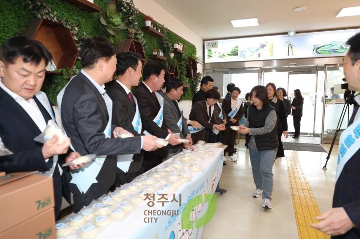 사랑의 백설기 나눔행사