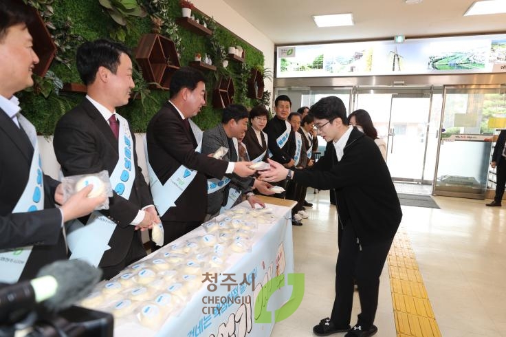 사랑의 백설기 나눔행사