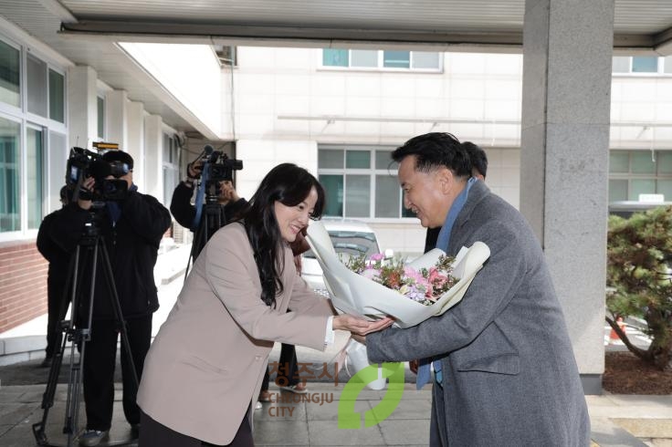2025년 충청북도지사 방문
