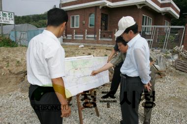 국도대체우회도로(북일-남일)건설공사현장 방문 8