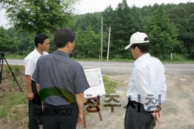 국도대체우회도로(북일-남일)건설공사현장 방문 9