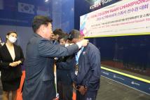 아시아스쿼시선수권대회 시상식 12