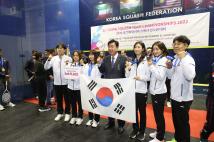 아시아스쿼시선수권대회 시상식 20