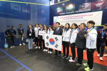 아시아스쿼시선수권대회 시상식 21